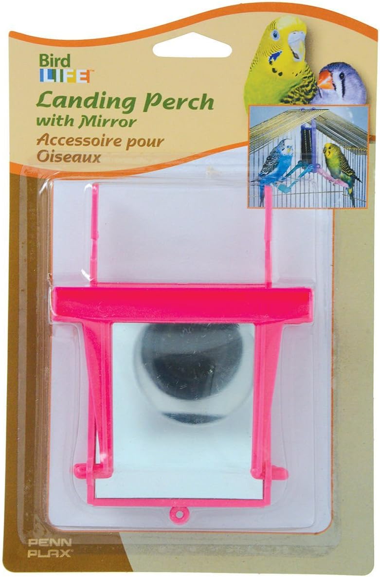 Penn-Plax Bird Bath with Mirror -Engaging Cage Accessory 5.75