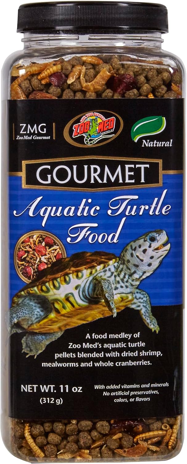 Zoo Med Gourmet Aquatic Turtle Food 11 oz.