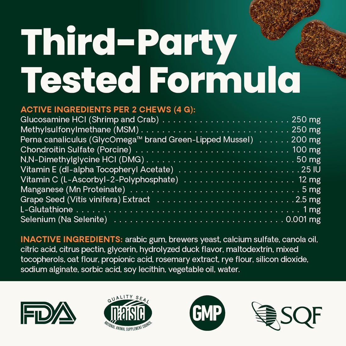VetriScience Ultimate Strength Healthy Hip & Joint for Small Dogs