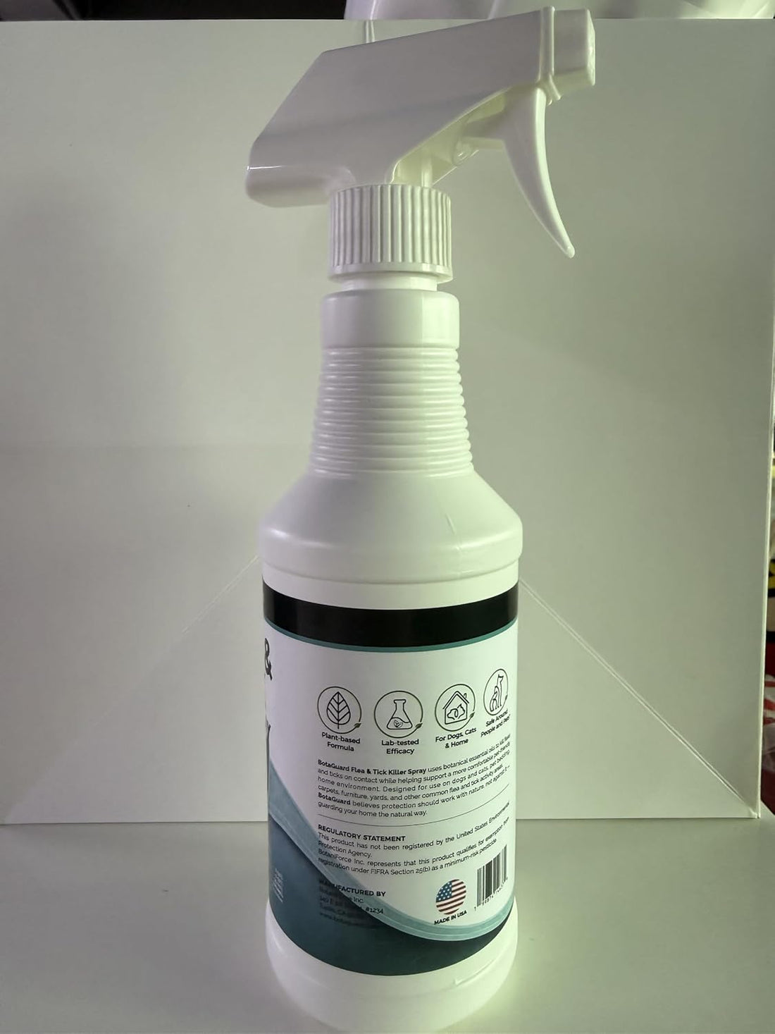 Flea and Tick Killer Spray,16 oz, Pet Friendly, Botanical Formula