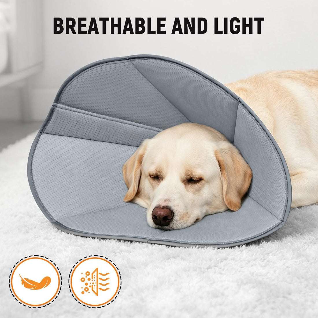YJGF Soft Dog Cone Collar, Elizabethan Dog Cone Collar Alternative