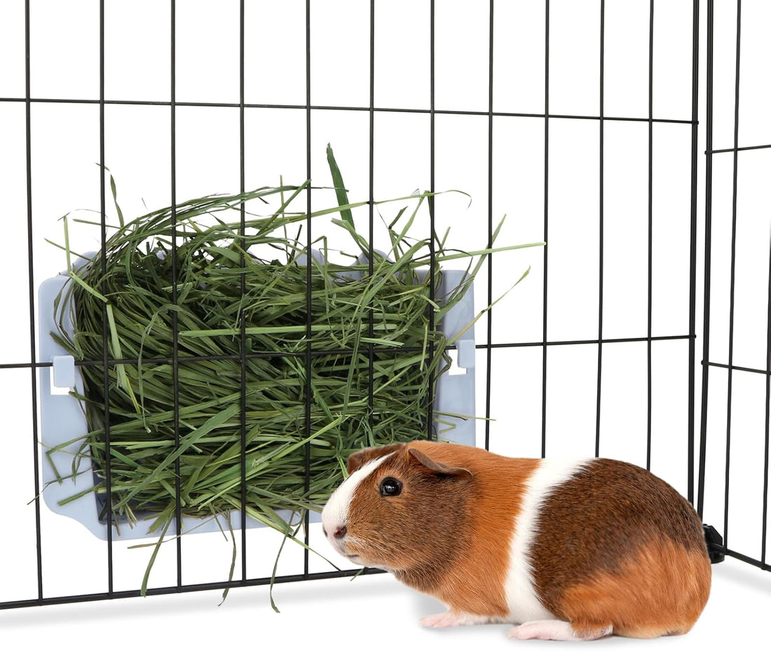 Hypeety Rabbit Hay Feeder Automatic Hay Rack for Guinea Pigs
