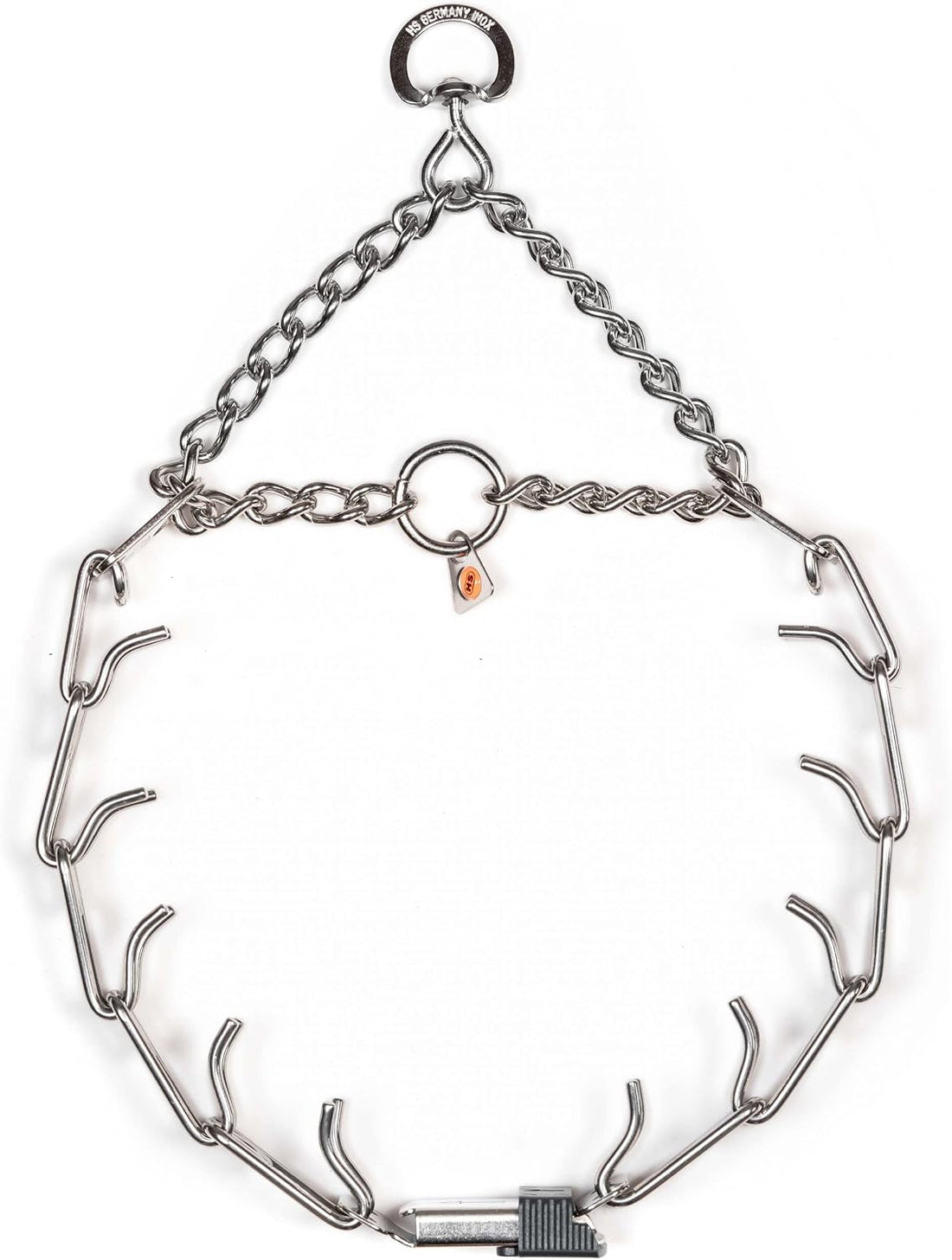 Herm Sprenger Dog Training Prong Collar with Quick Release Cliclock