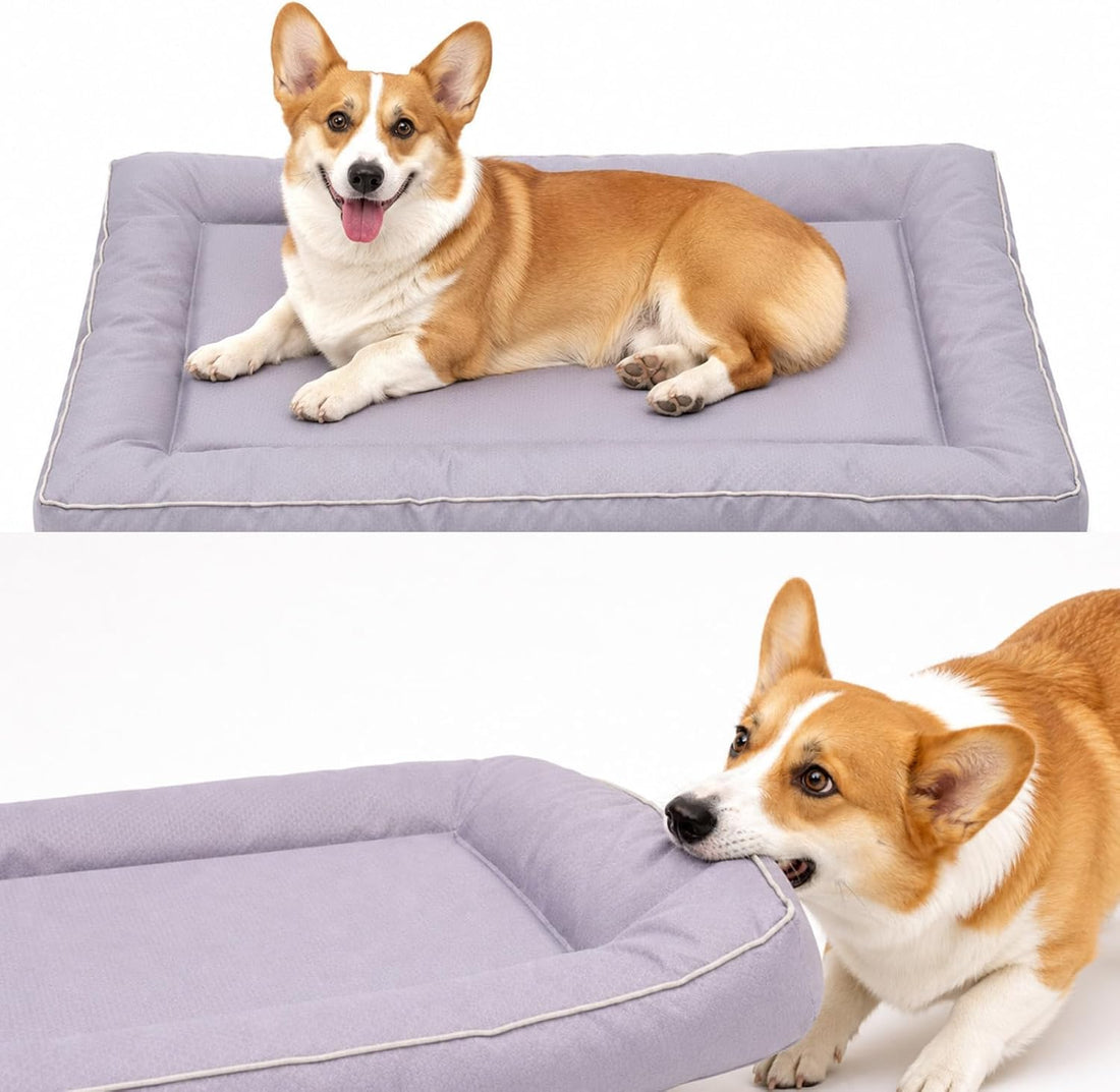 Dog Crate Mat Compatible with Kong