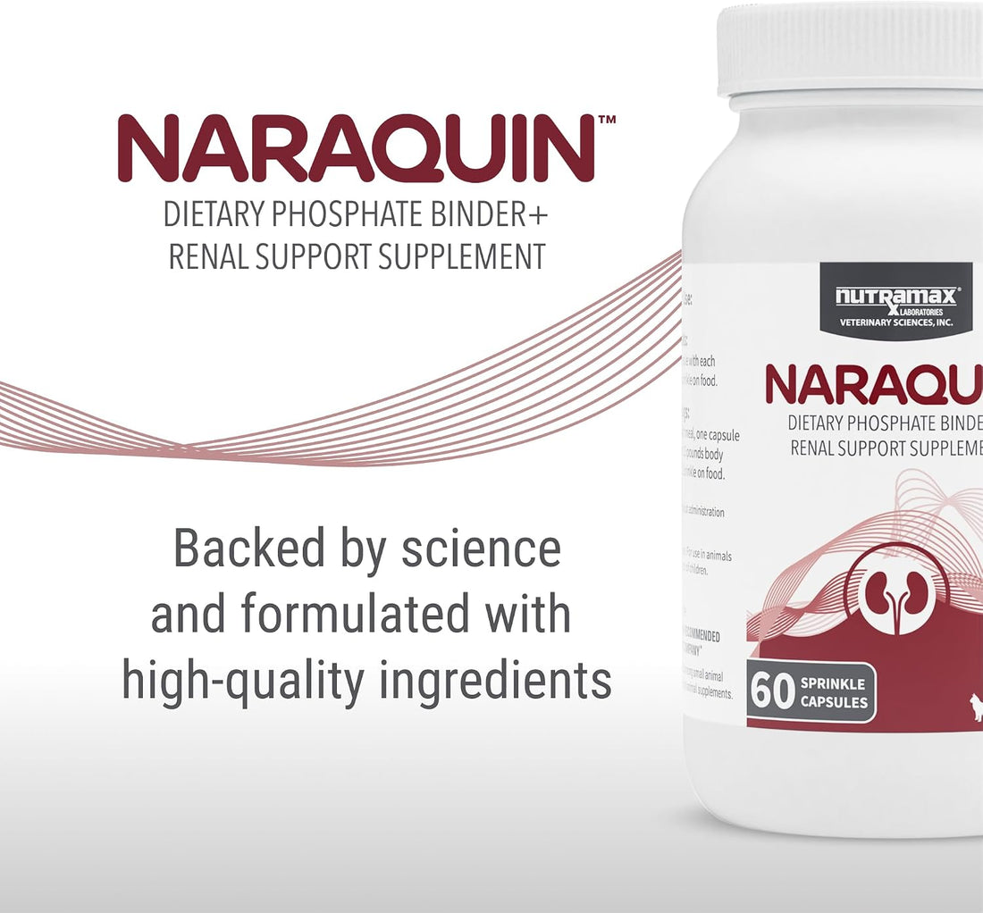 Nutramax Laboratories NARAQUIN™ Dietary Phosphate Binder + Renal