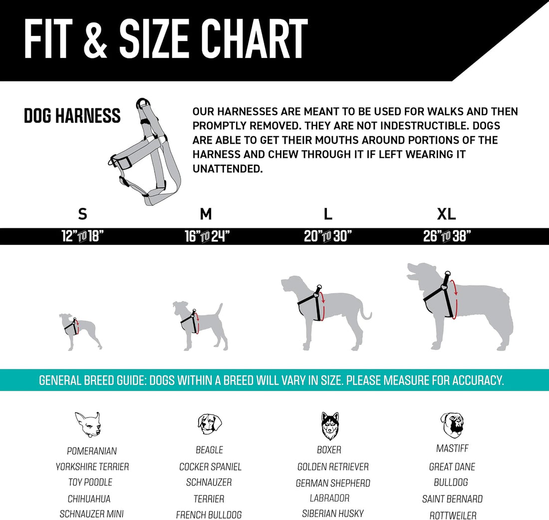Wolfgang Heavy Duty Adjustable Dog Harness