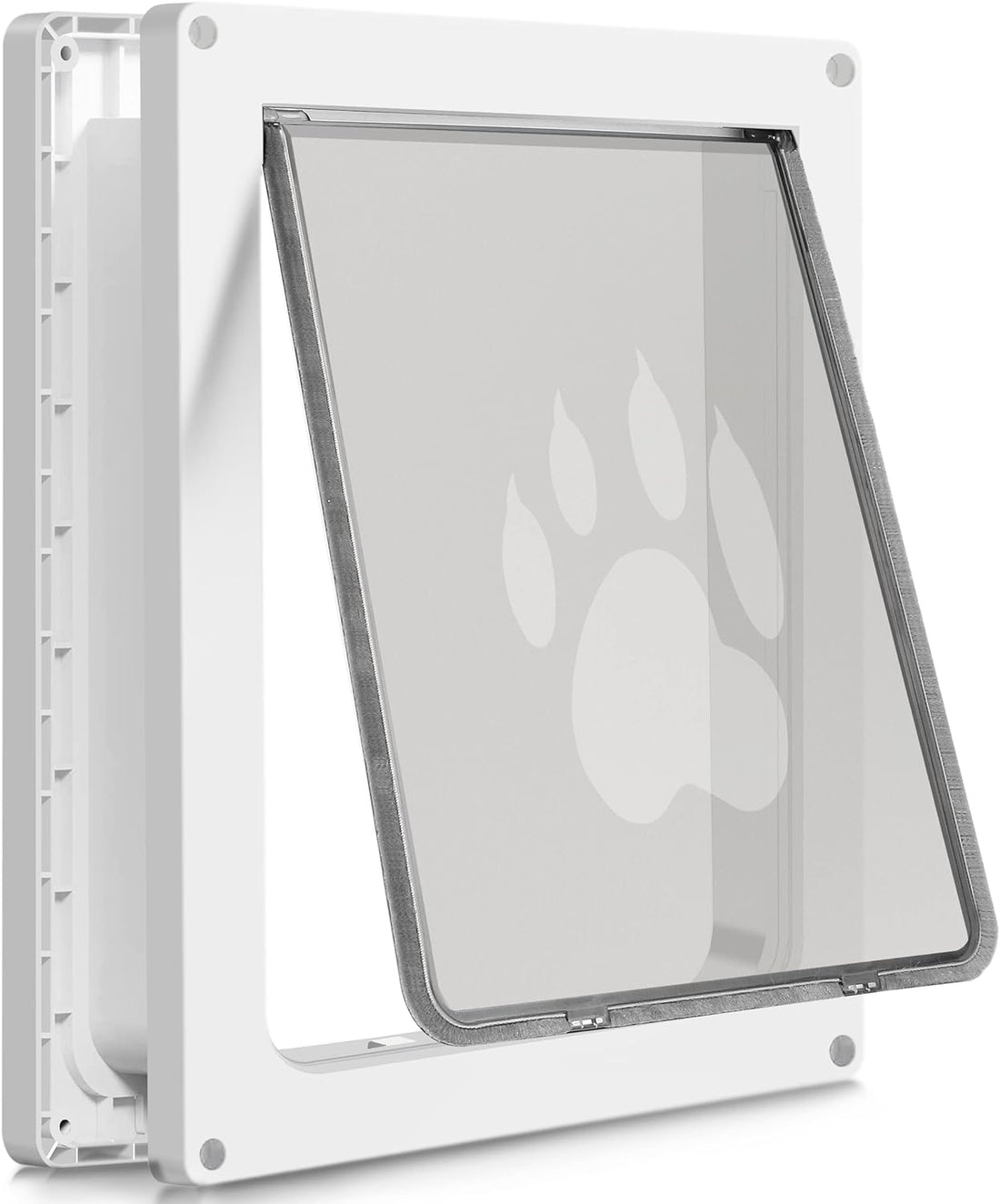 CEESC Large Dog Door, Snap-in Closing Panel, Up to 80 lbs, Durable