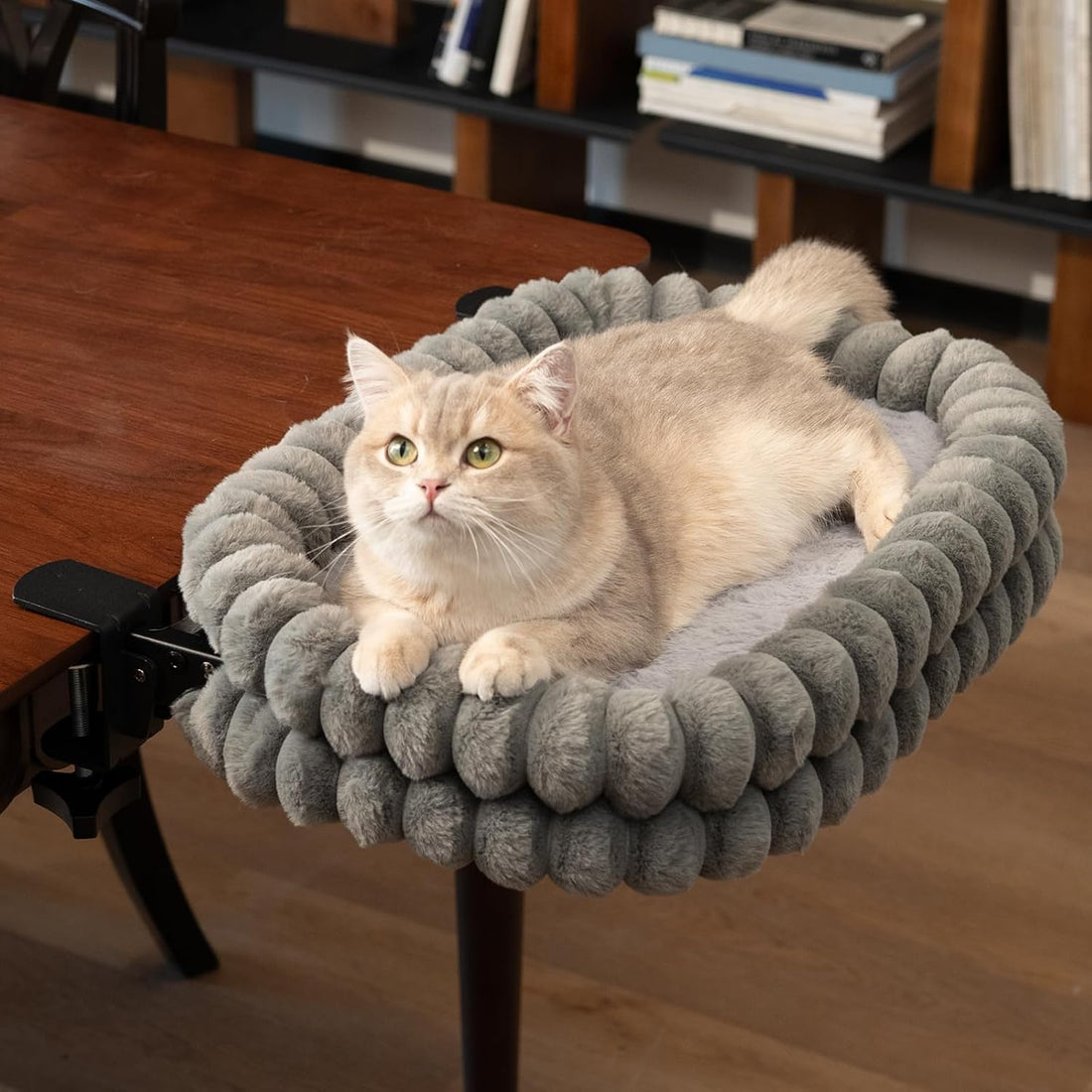 CHEERPALS Cloud Cat Bed Desk Mounted Hammock for Indoor Cats Perch