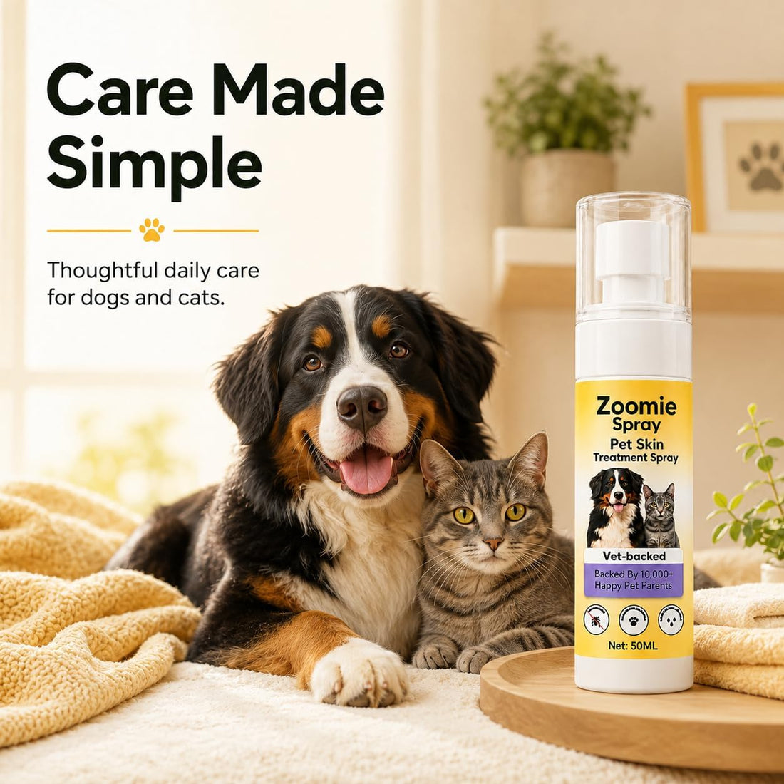 Zoomie Spray for Dogs – for Dog & Cat Skin,50ml
