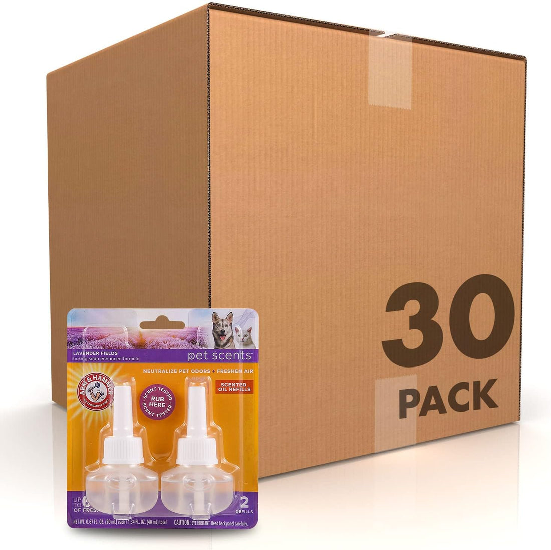Arm & Hammer for Pets Plug-in Scented Oil Refills, Lavender Fields