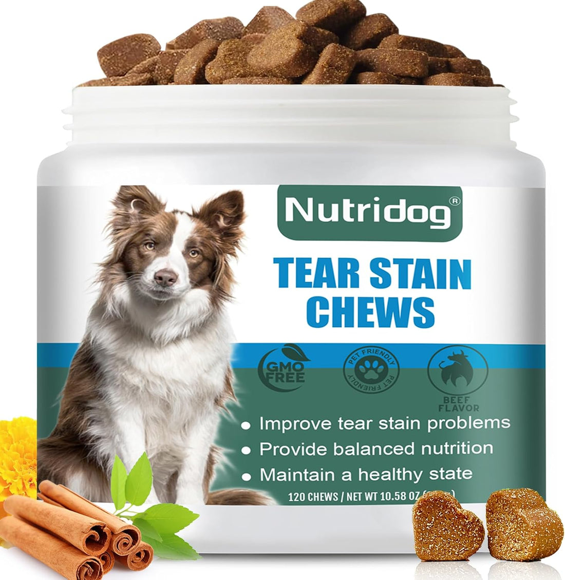 Tear Stain Chews for Dogs - Dog Tear Stain Remover