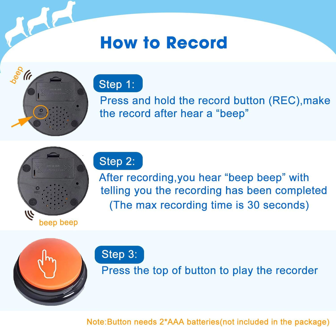 BoArt Voice Recording Button