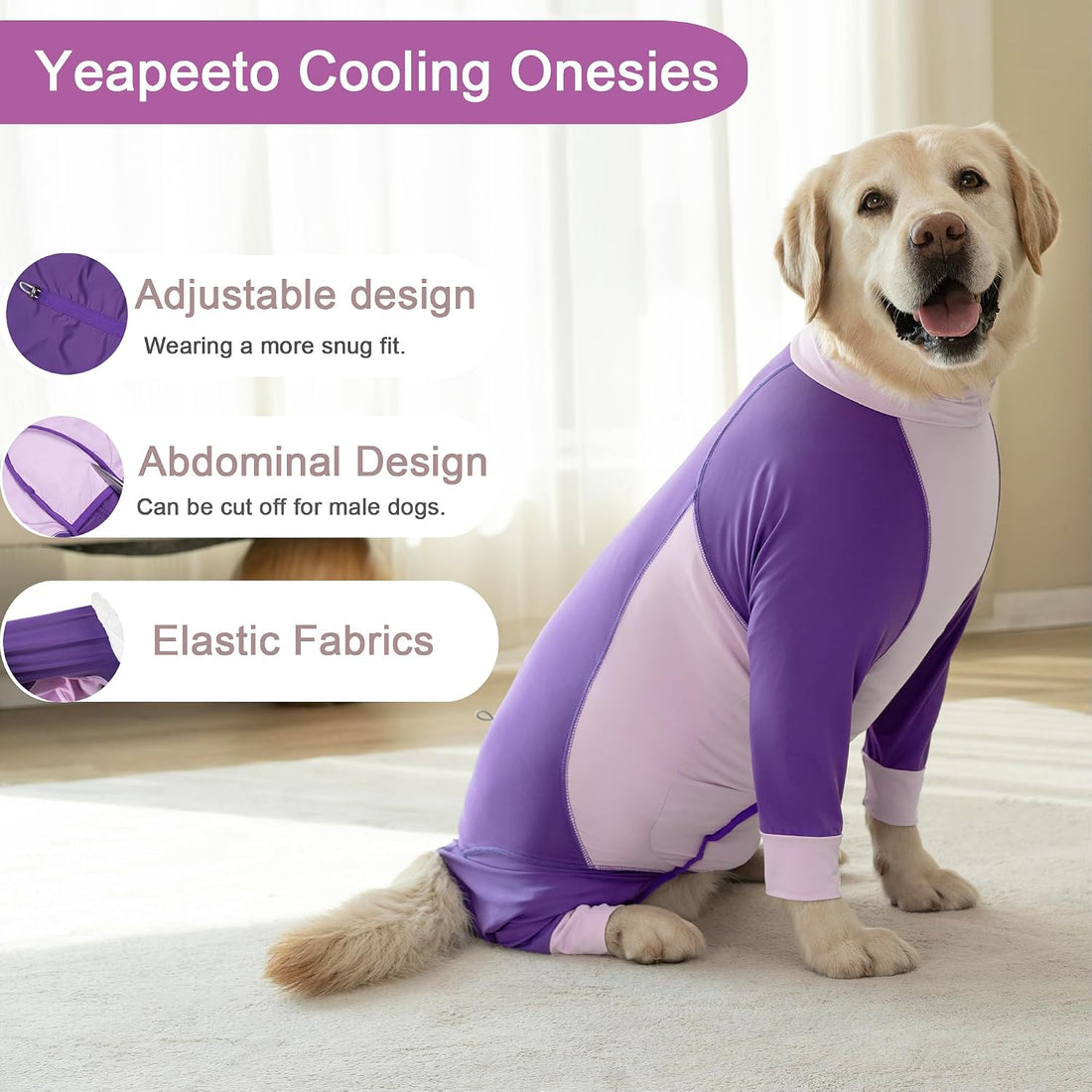 Dog Sun Protection Cooling Suit UPF 50+