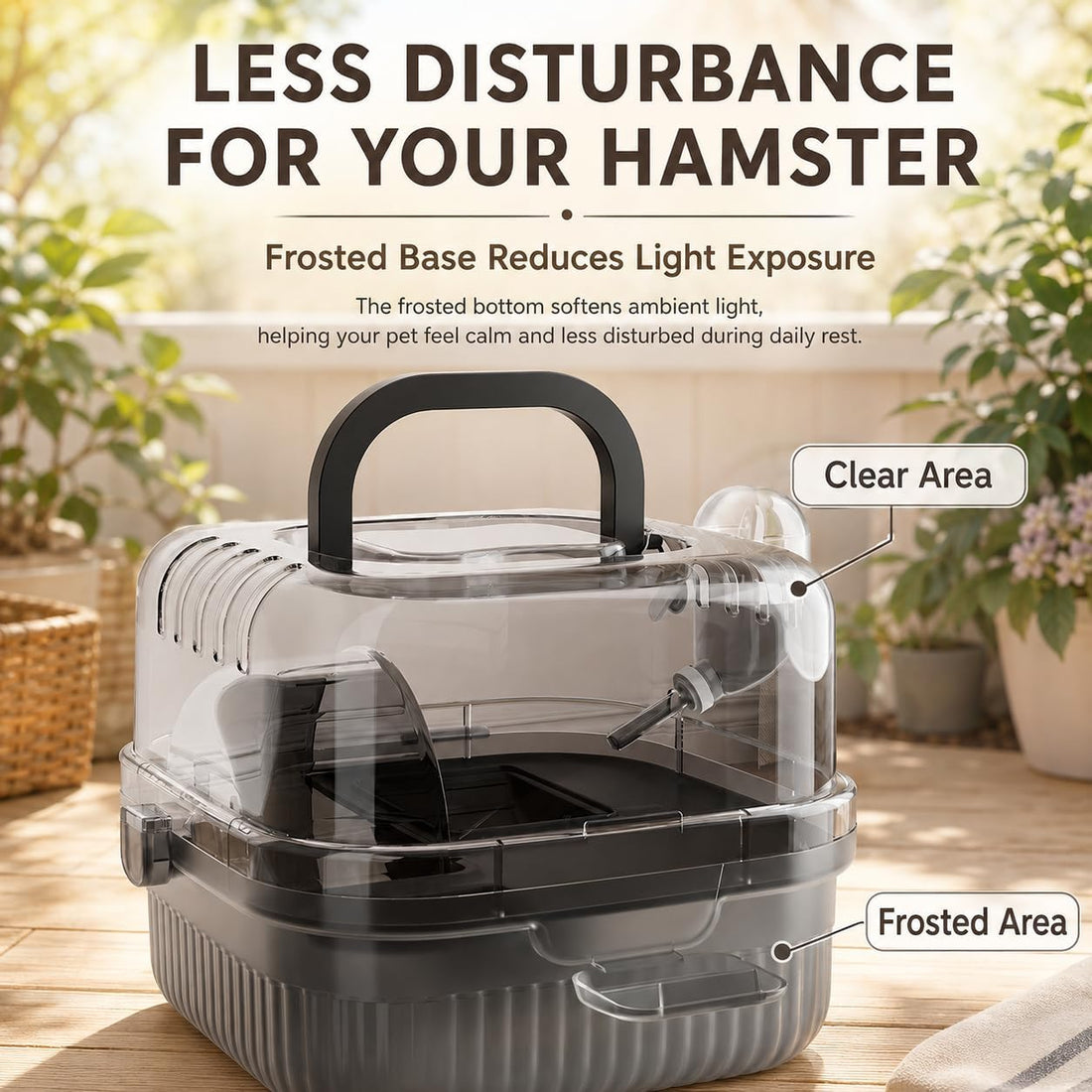 Portable Hamster Travel Cage