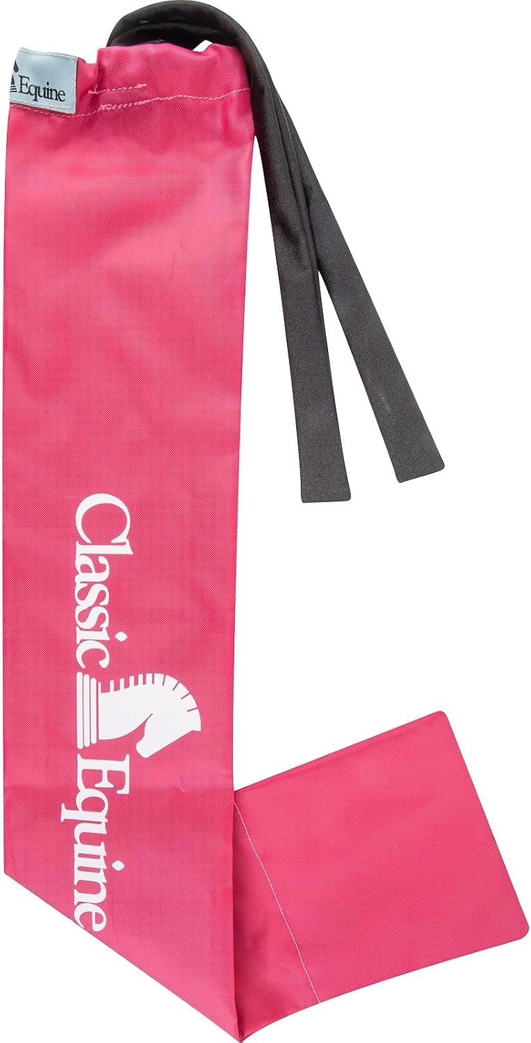 Classic Equine Slick Tail Bag (Hot Pink)