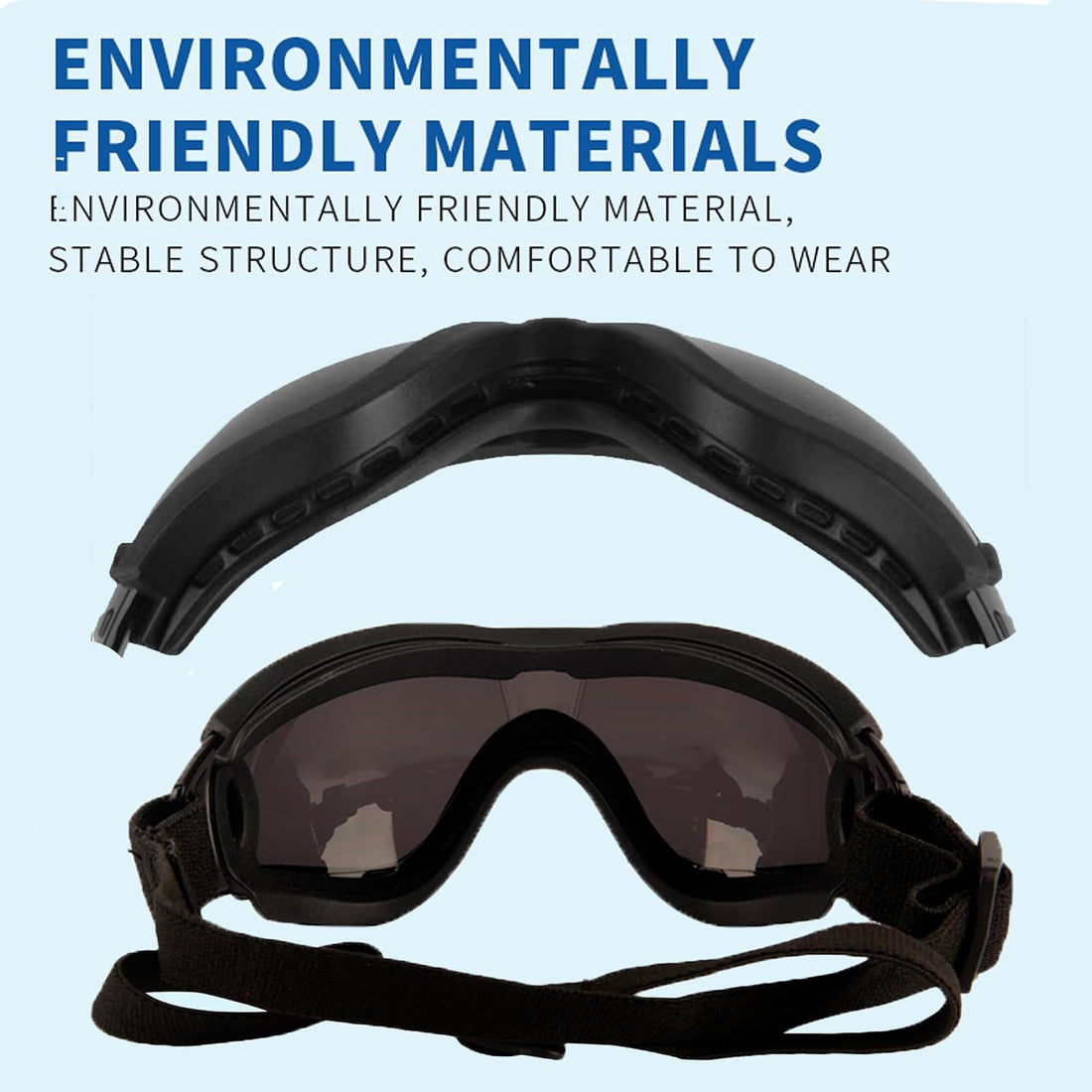 Small Dog Sunglasses with Adjustable Strap UV Protection