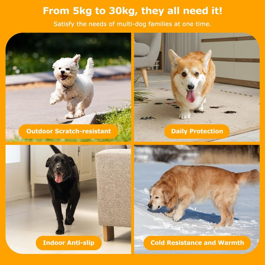 Dog Socks 12 Pack to Prevent Licking Paws