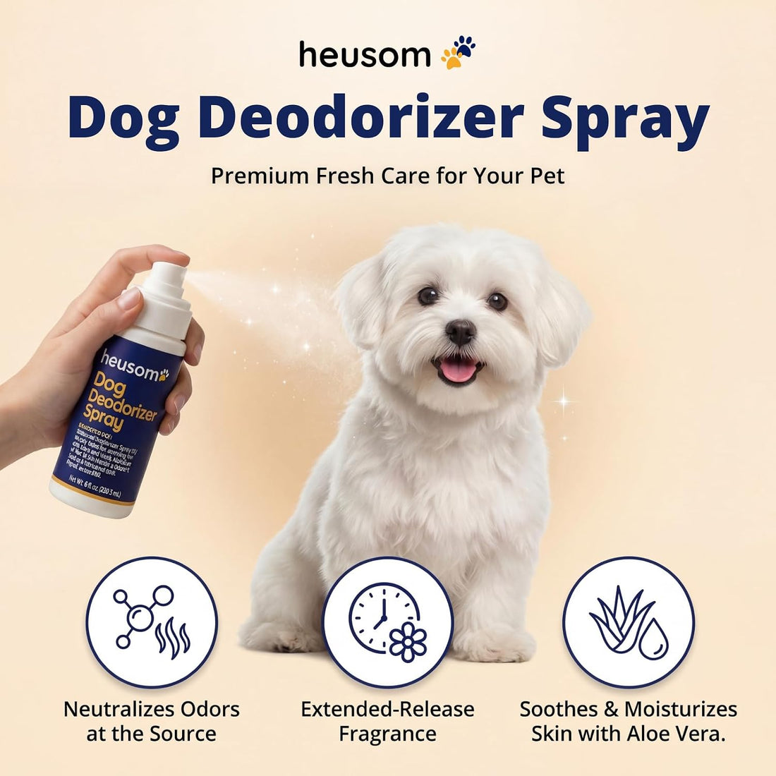 Pet Deodorizer Spray for Odor Control