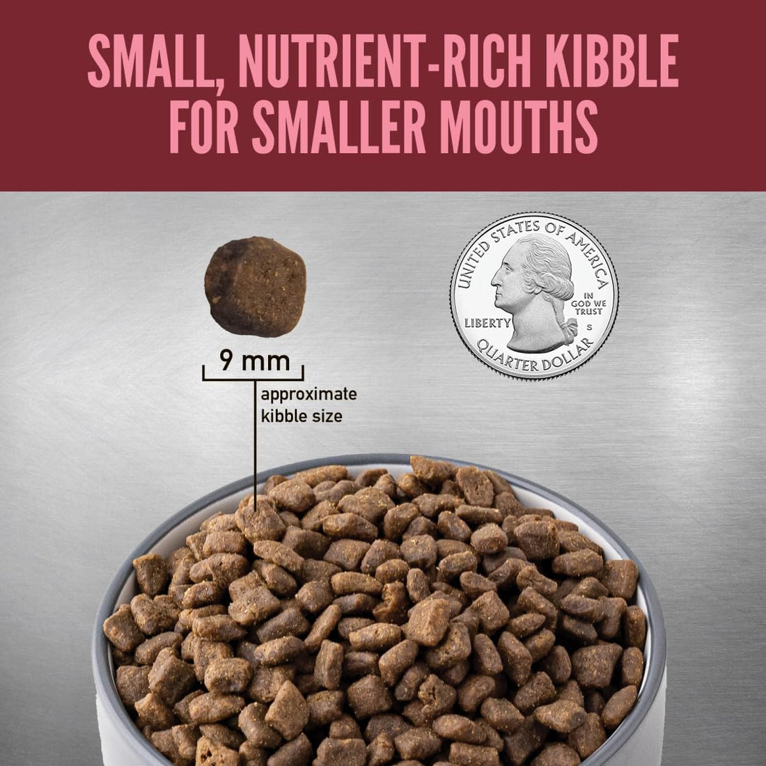 ORIJEN Grain Free WHOLEPREY Dry Dog Food Small Breed Recipe 4lb Bag