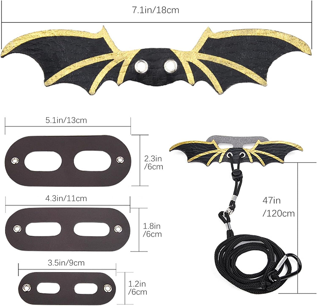 3 Size Pack Bearded Dragon Leashes and Harnesses