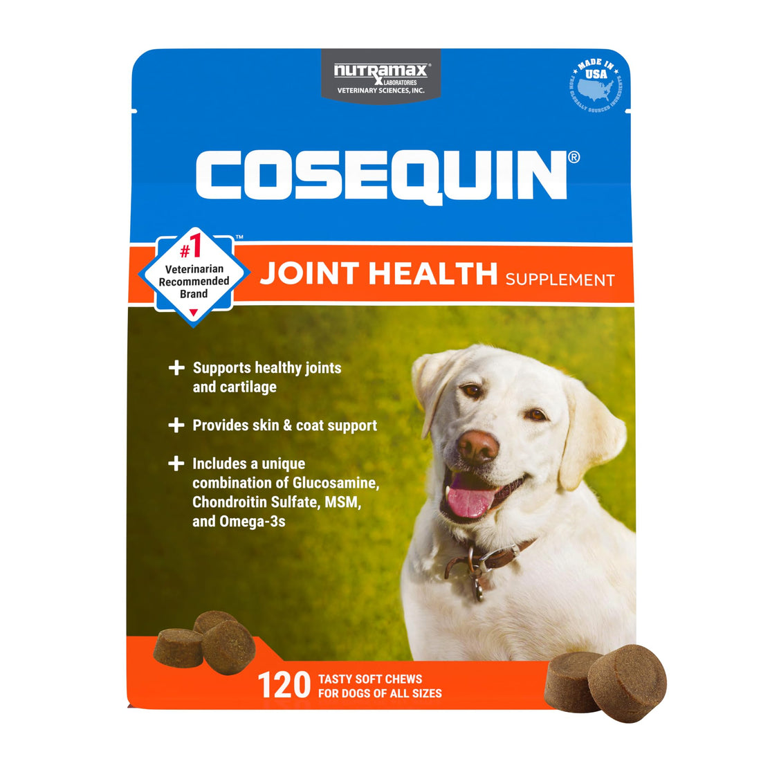 Nutramax Cosequin for Dogs Joint Health Supplement