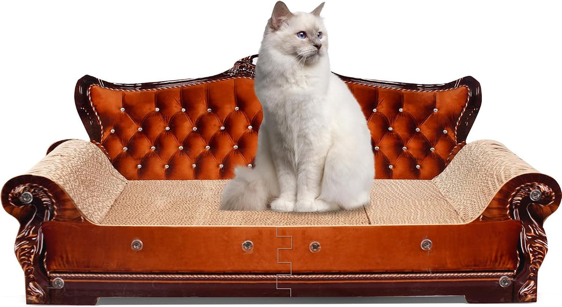 Sofa Shaped Cat Scratching Couch