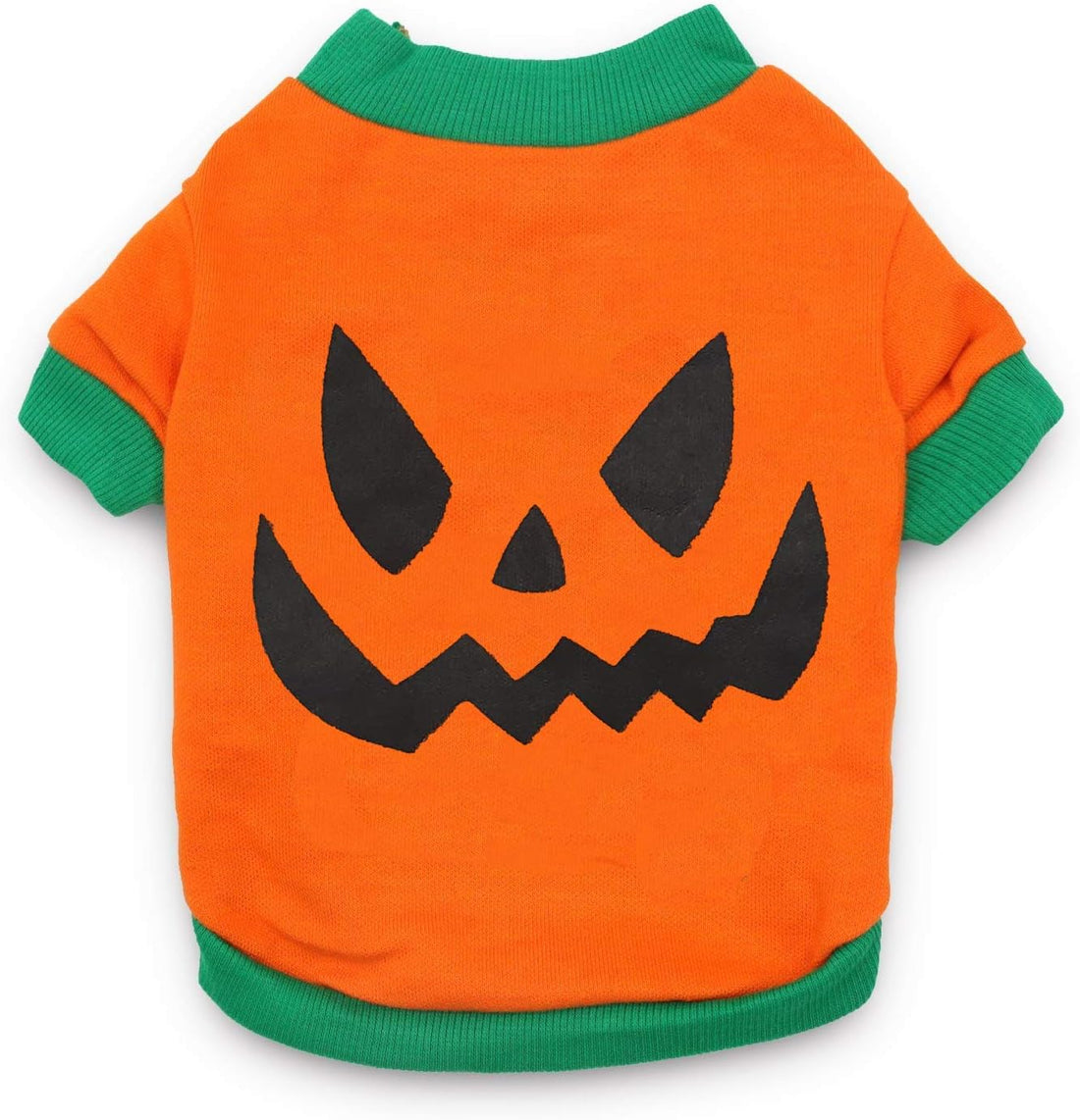 Halloween Dog Tee Shirt with Cute Ghost Pattern