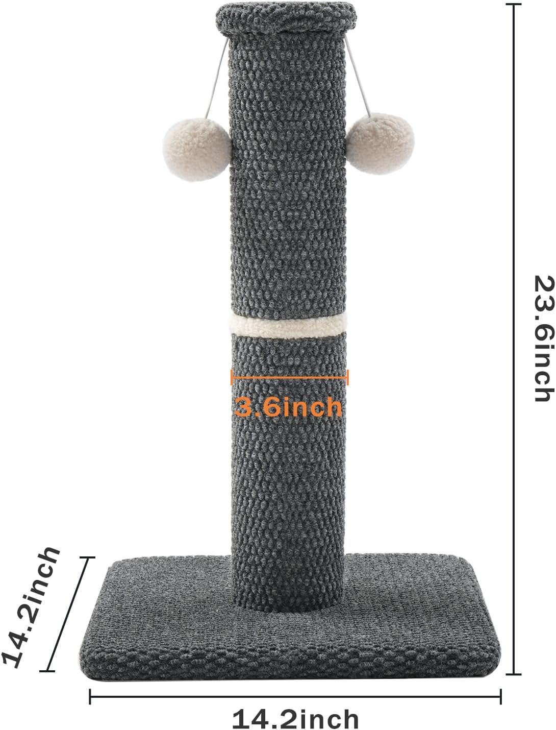 Made4Pets Tall Cat Scratching Post