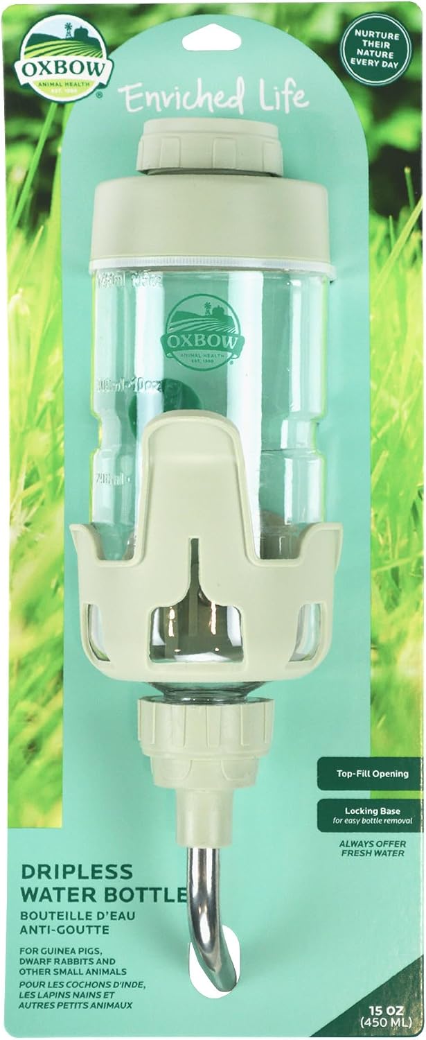 Oxbow Dripless Guinea Pig Water Bottle & Rabbit Water Bottle