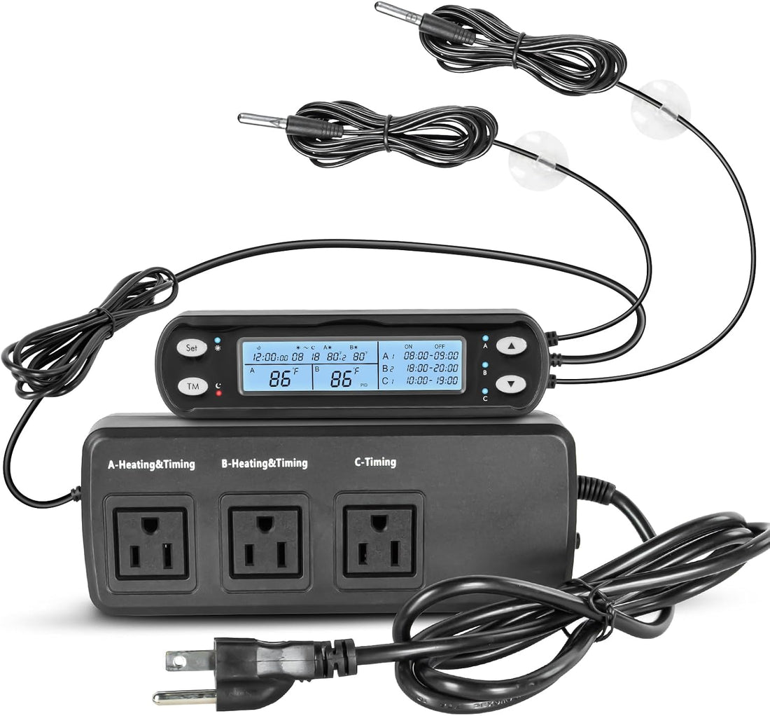 Smart Thermostat with Heating Timing Outlets