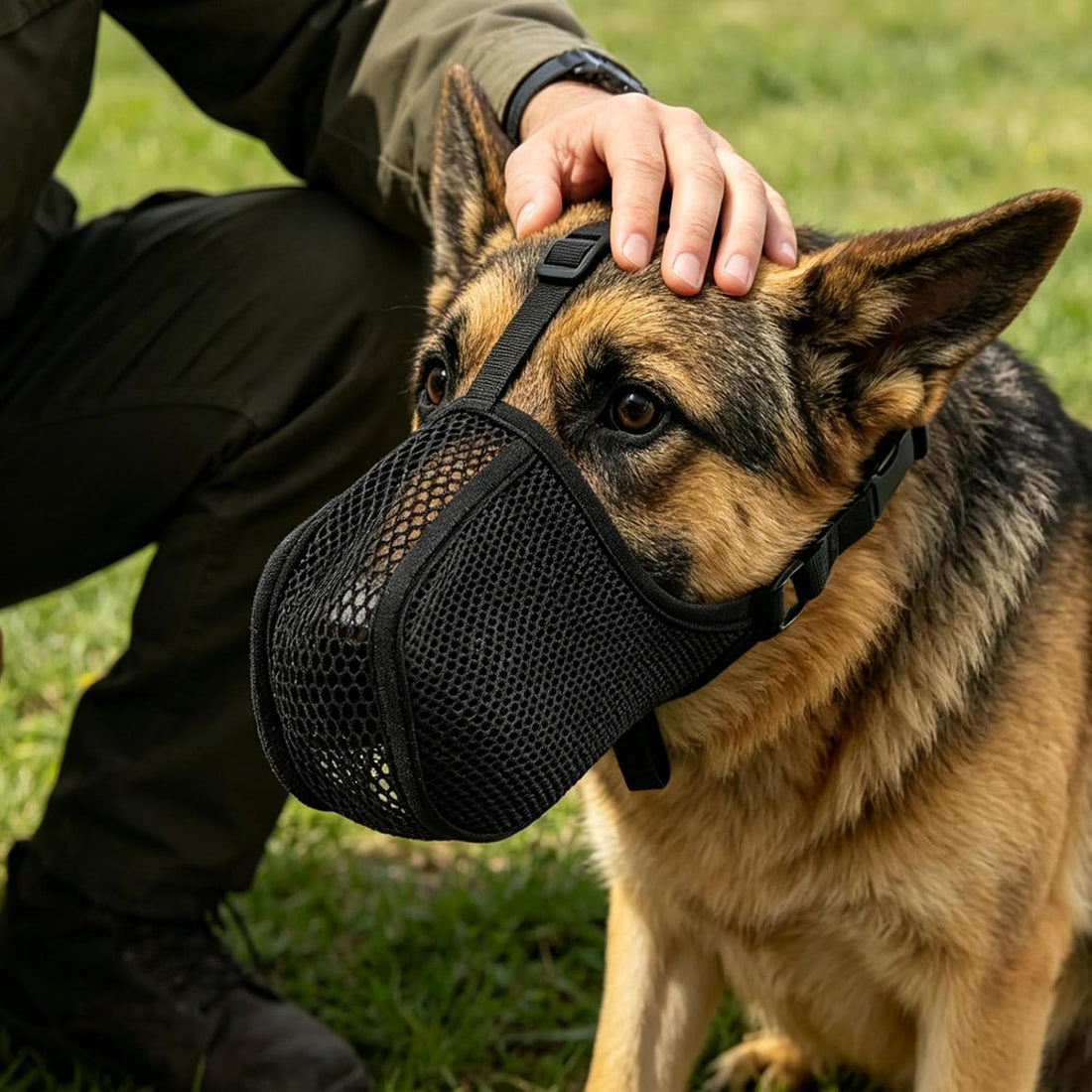Dog Muzzle for Large Medium Small Sized Dogs Soft Mesh Muzzles