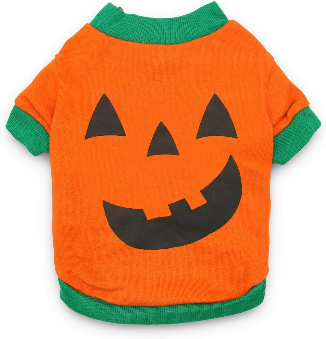 Halloween Dog Tee Shirt with Cute Ghost Pattern