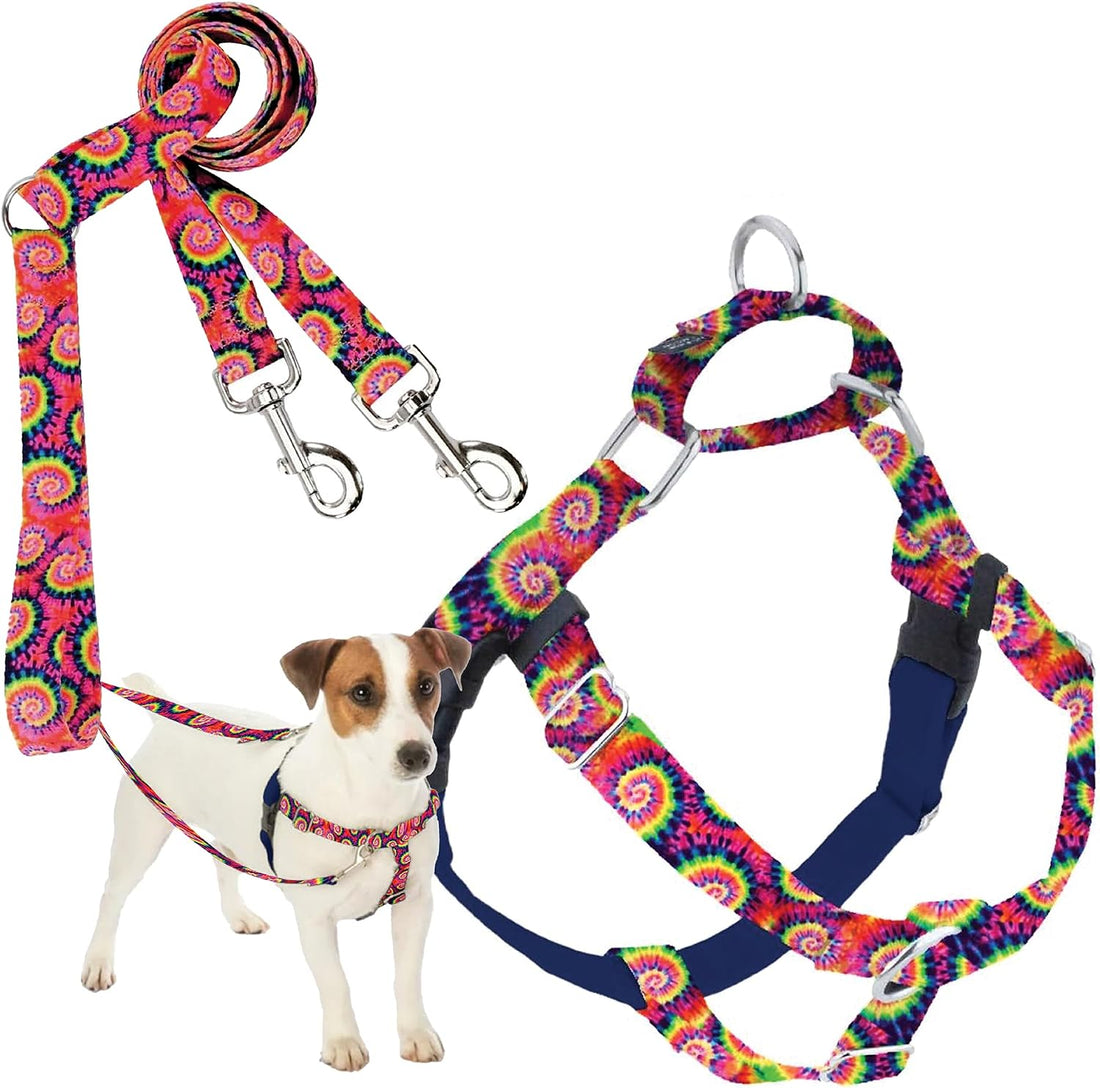 2 Hounds Design Freedom No Pull Dog Harness and Leash, 1" LG