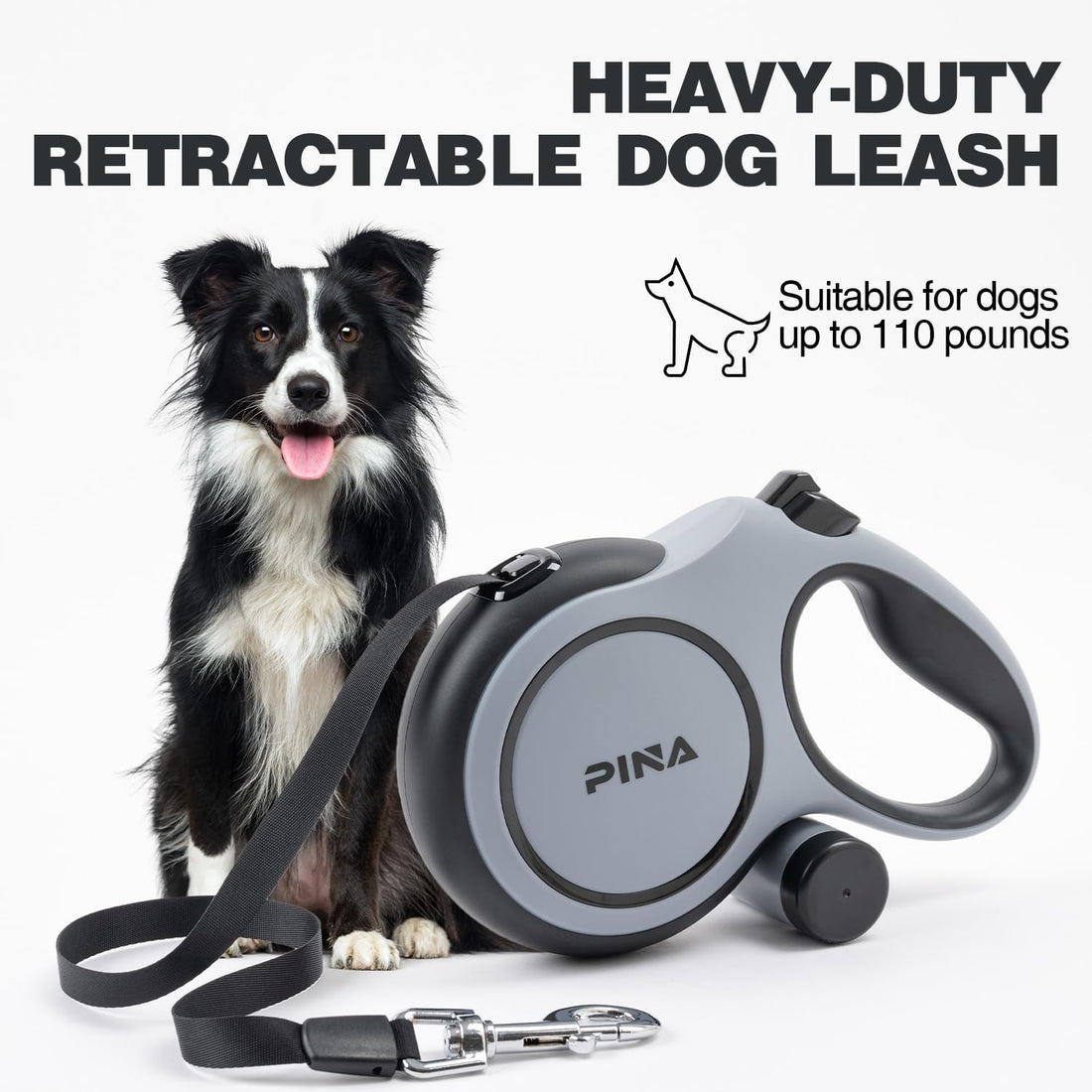 PINA Upgraded Retractable Dog Leash