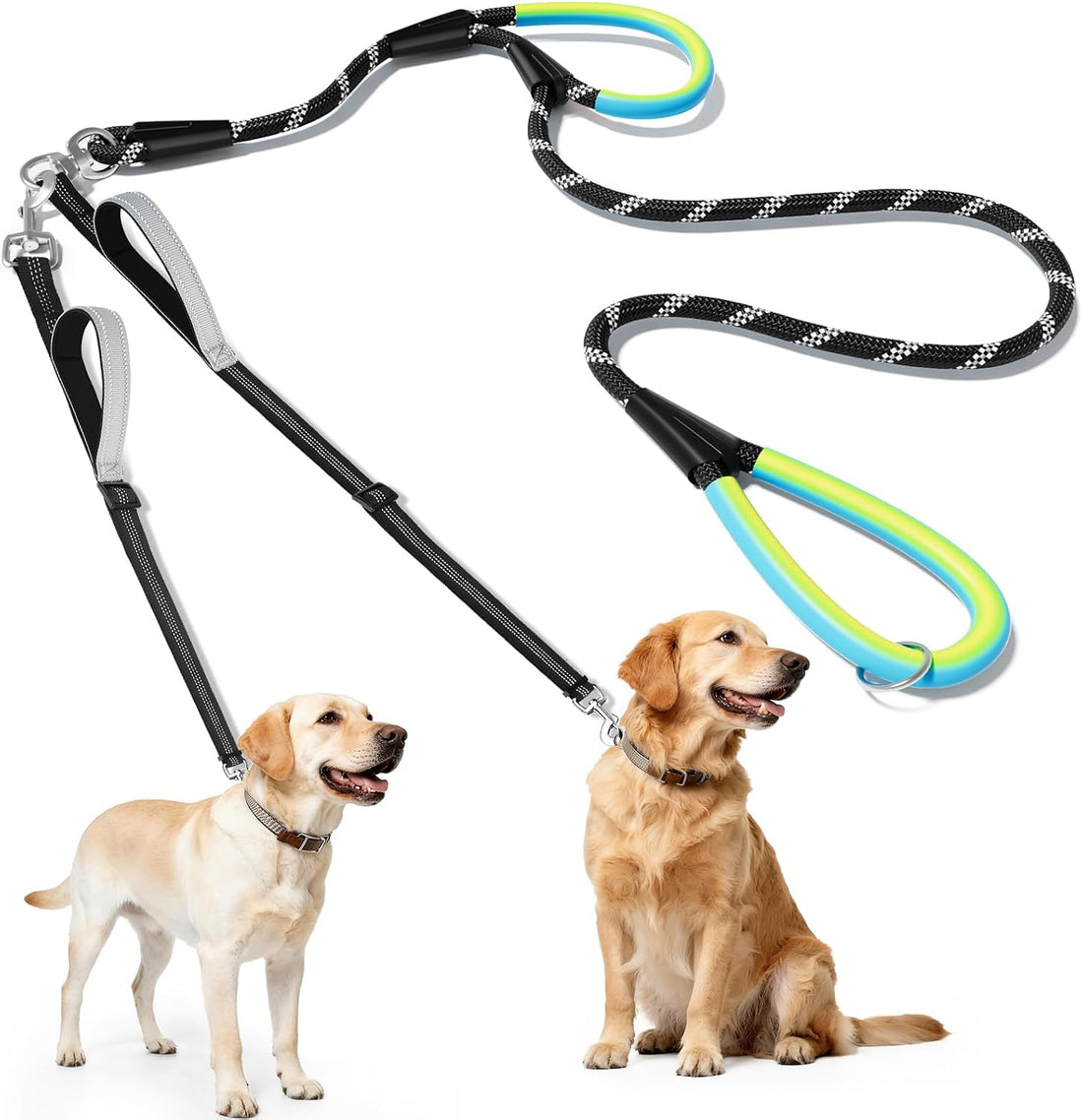 XiaZ Double Dog Leash for Two Dogs Perfect for Small Medium Dogs