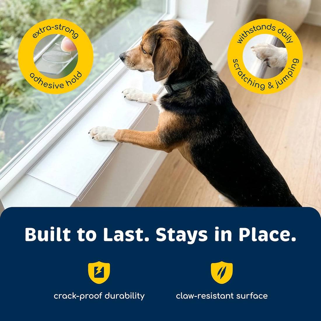 PROTECTO 2-Pack Window Sill Protector from Dogs & Cats, 35.5 x 5.1 in
