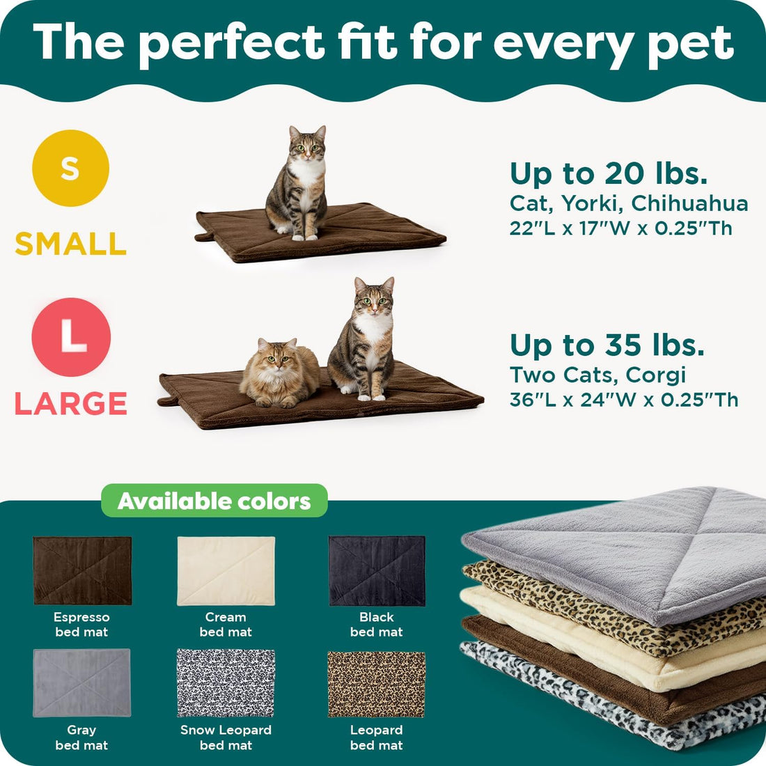 FurHaven ThermaNAP Self Warming Cat Mat