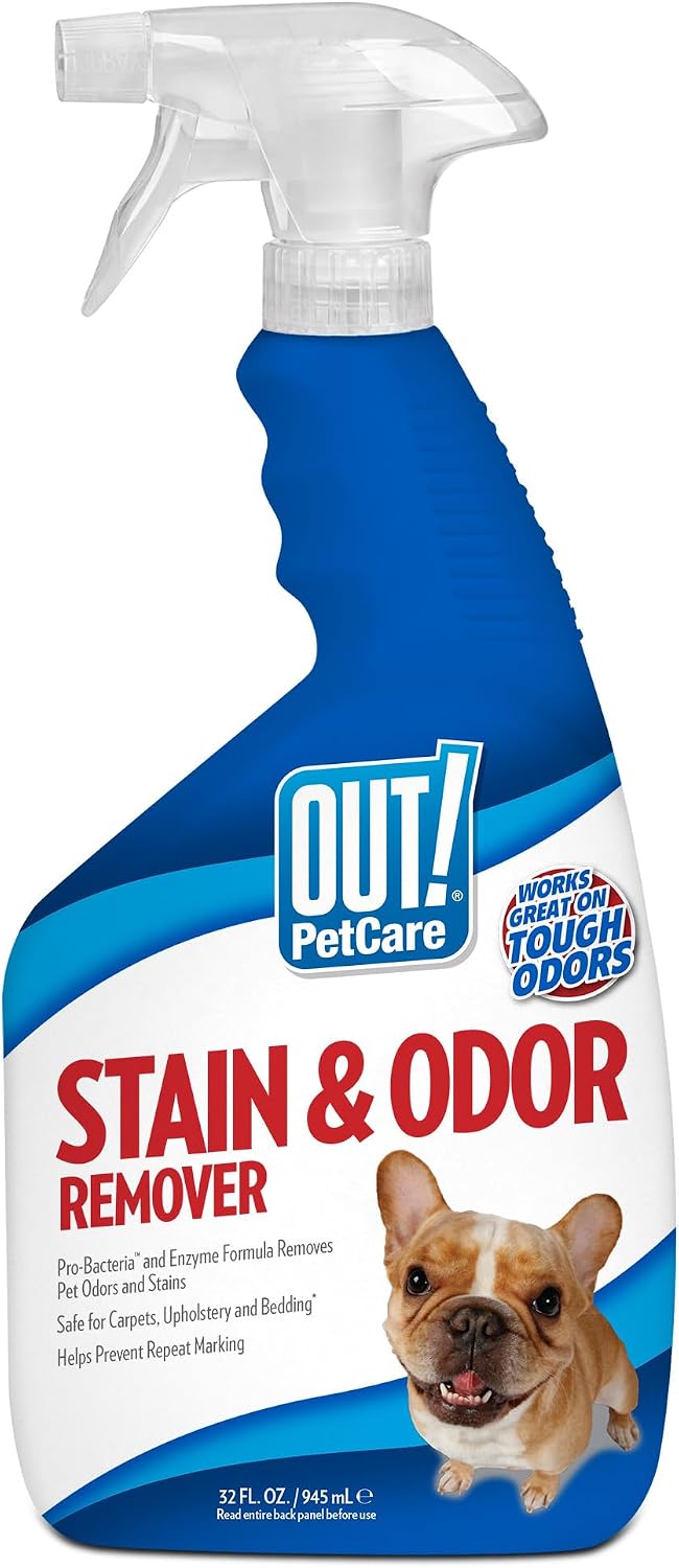 OUT! Pet Stain & Odor Remover, 32 oz, USA Made