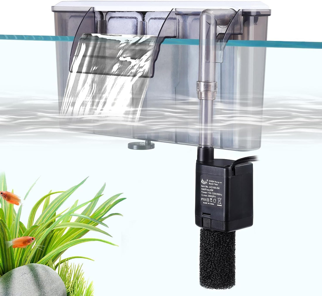 AQQA Quiet 20-30 Gallon Fish Tank Filters