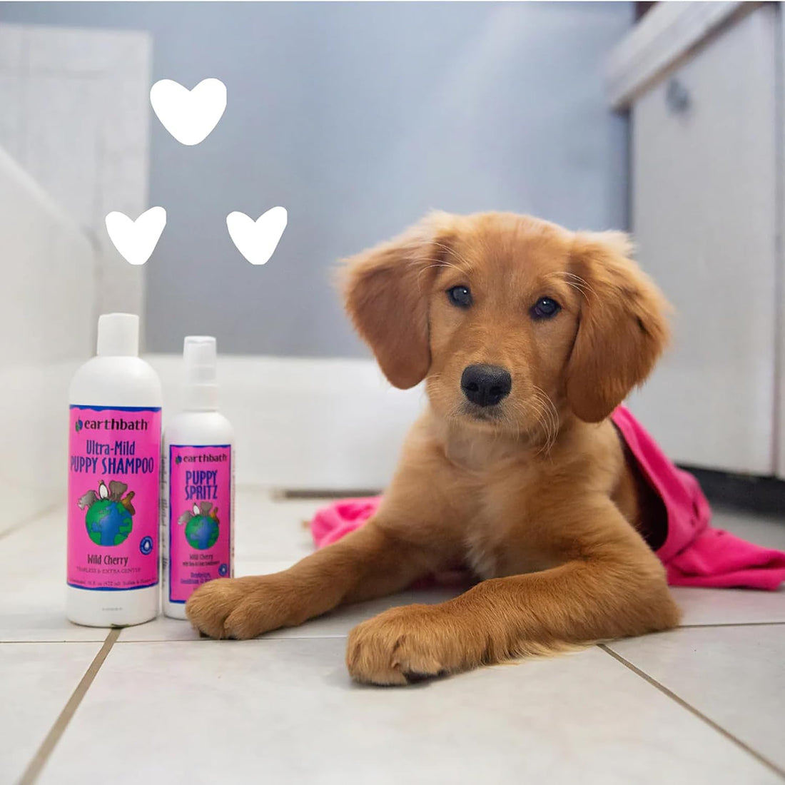 earthbath, Ultra-Mild Wild Cherry Puppy Shampoo