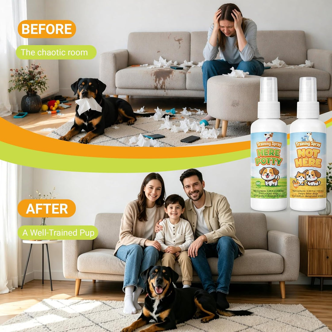 Norce Sactor Potty Training Spray for Dogs