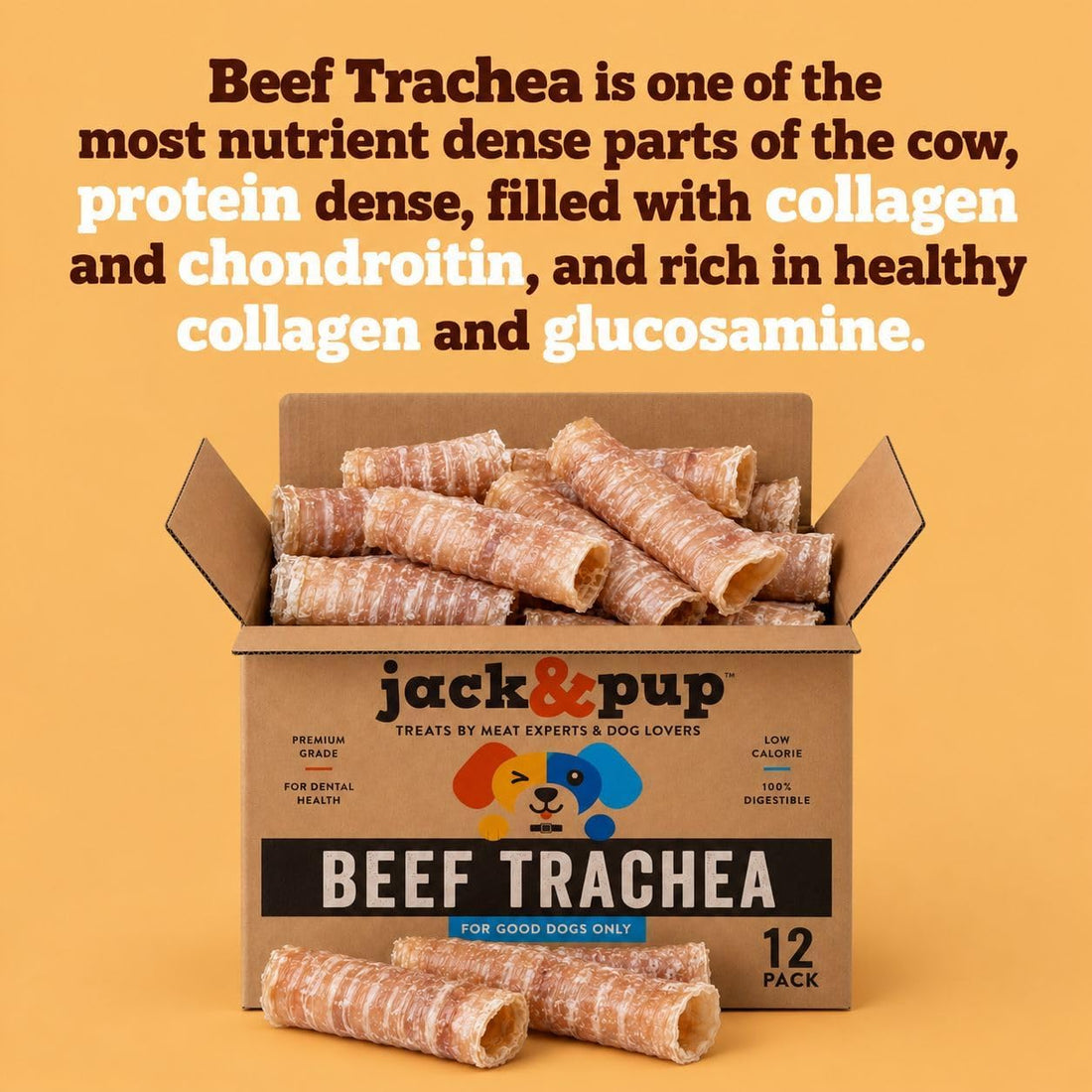Beef Trachea For Dogs, Trachea Dog Chews