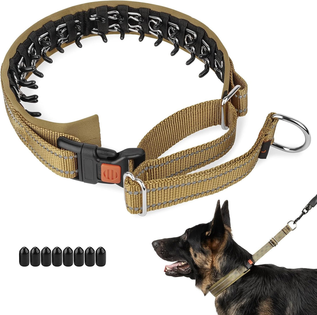 Mayerzon Martingale No Pull Dog Walking Training Collar | Army Green