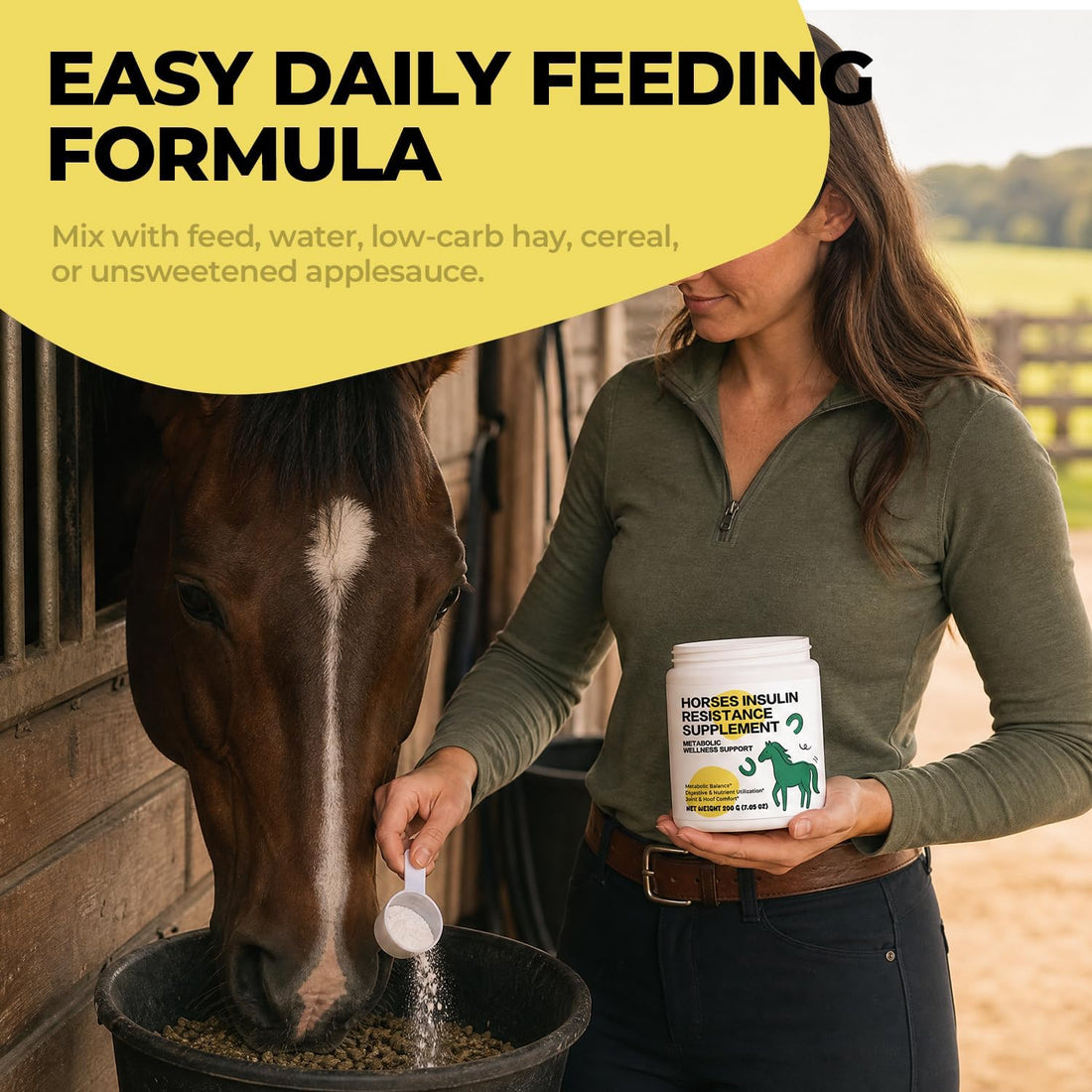 Insulin Resistance Supplement for Horses