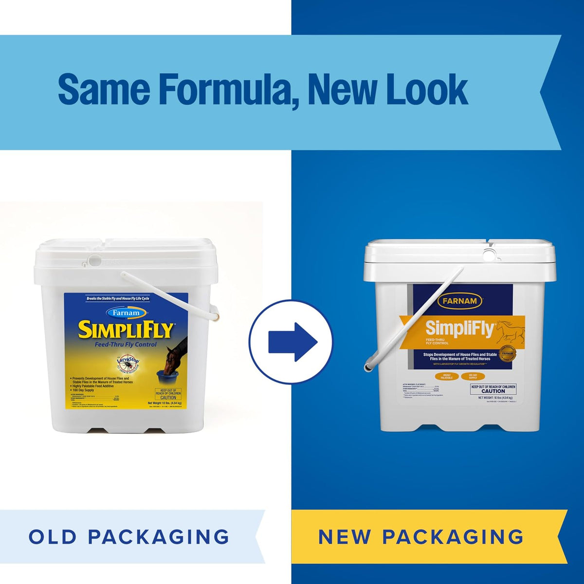 Farnam SimpliFly for Horses, Feed Through Fly Control for Horses