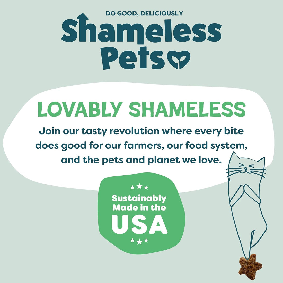 Shameless Pets Crunchy Cat Treats - Variety Pack, 3-Pk