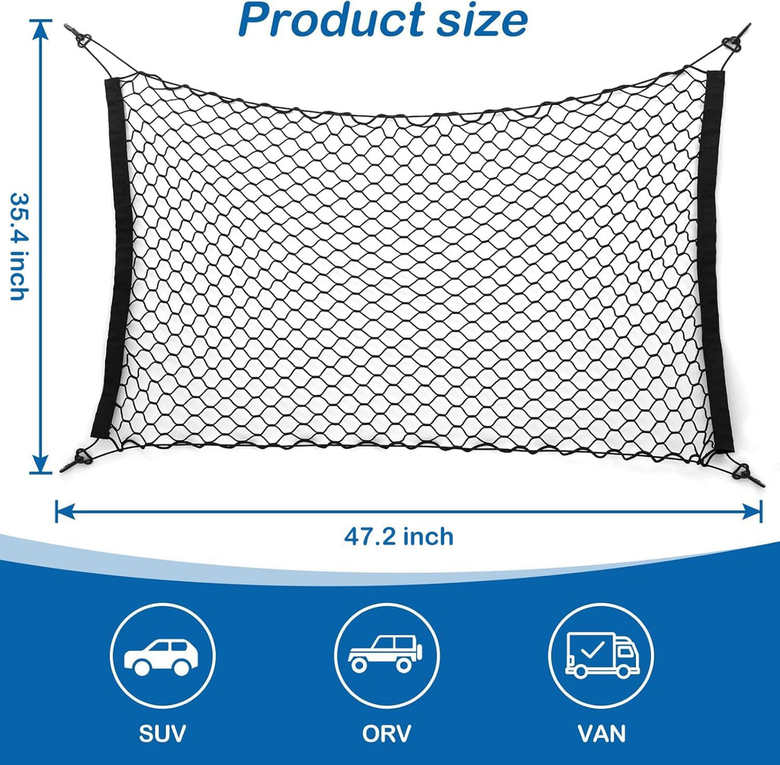 Dog Car Barrier Net Pet Car Divider Back Seat Barrier Net for Trucks