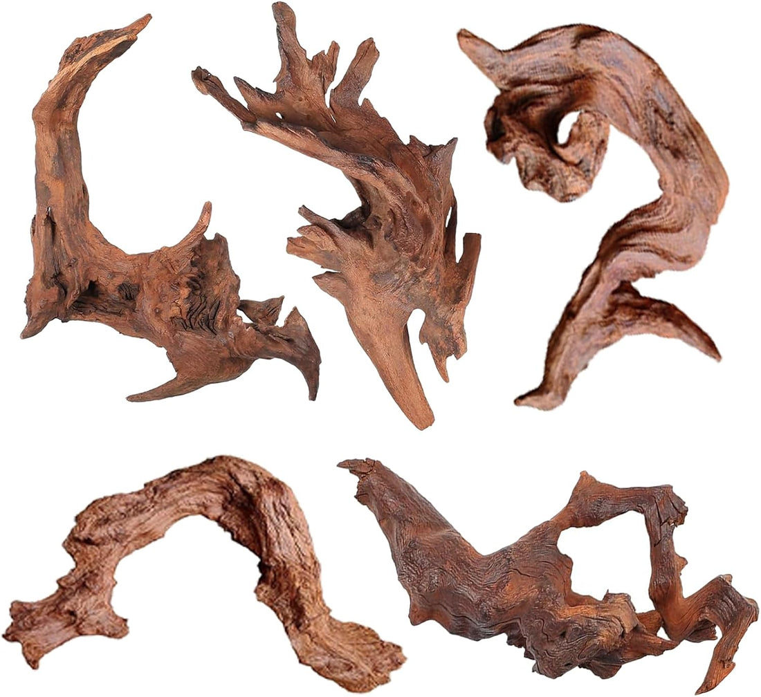 Natural Aquarium Driftwood Fish Tank Decorations Reptile Decor