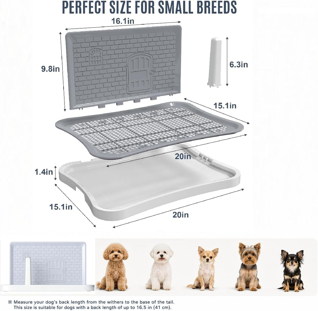Pee Pad Holder for Dogs and Puppies, Dog Potty for Small Dogs