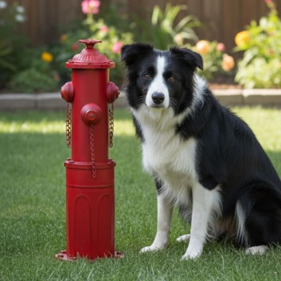 Fire Hydrant for Dogs to Pee On 22.5" Dog Fire Hydrant Pee Post